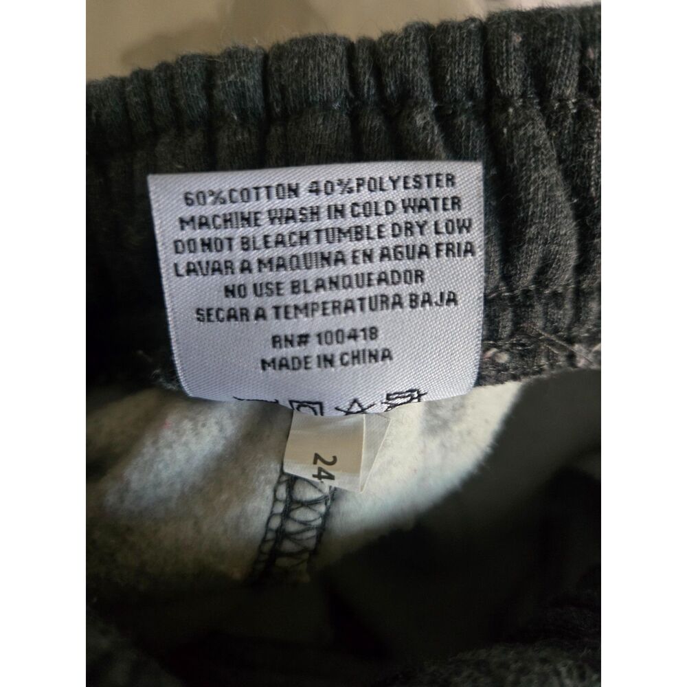 Pro Club Men’s Medium Charcoal Gray Cargo Sweatpants Heavyweight Fleece - Picture 4 of 7